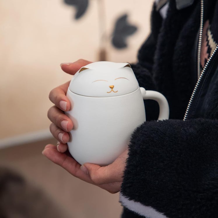 HEER Ceramic Infuser Tea Mug