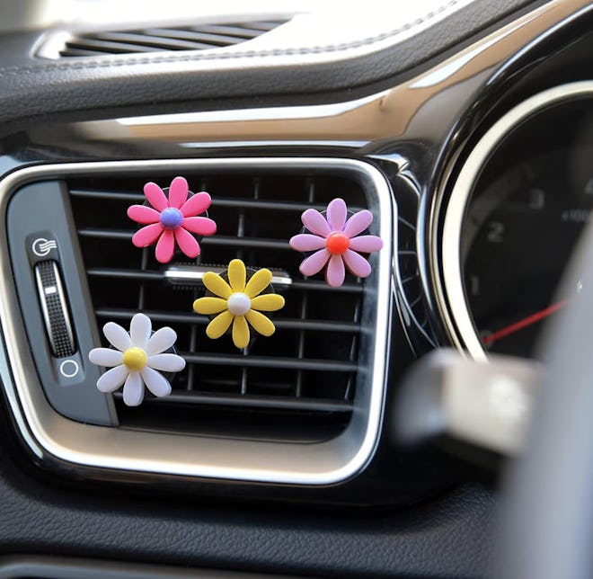 CYG&CL Flower Air Freshener Vent Clip (4-Pieces)