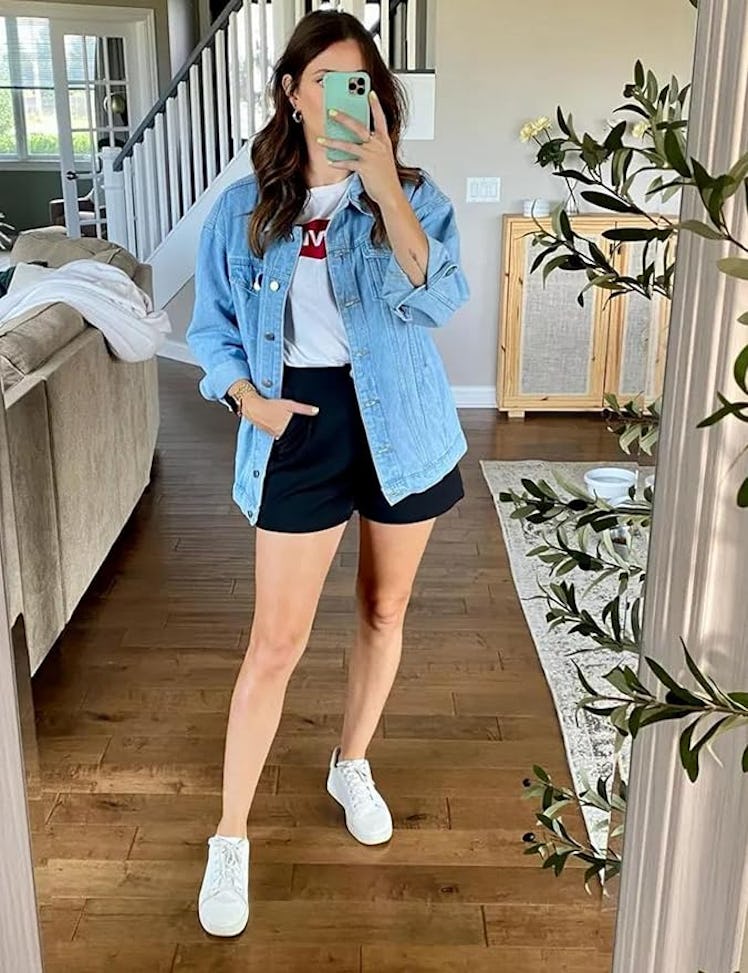 Gozoloma Oversized Denim Jacket
