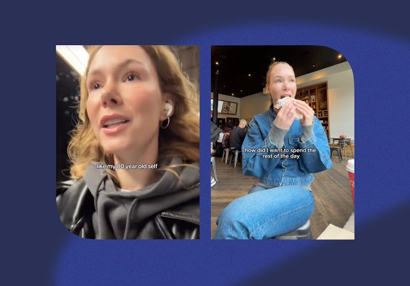 TikTok's "time traveling day" will get you out of a funk.