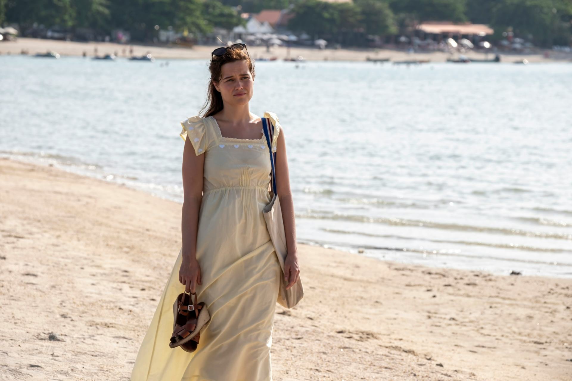 Sarah Catherine Hook in Season 3 of The White Lotus.