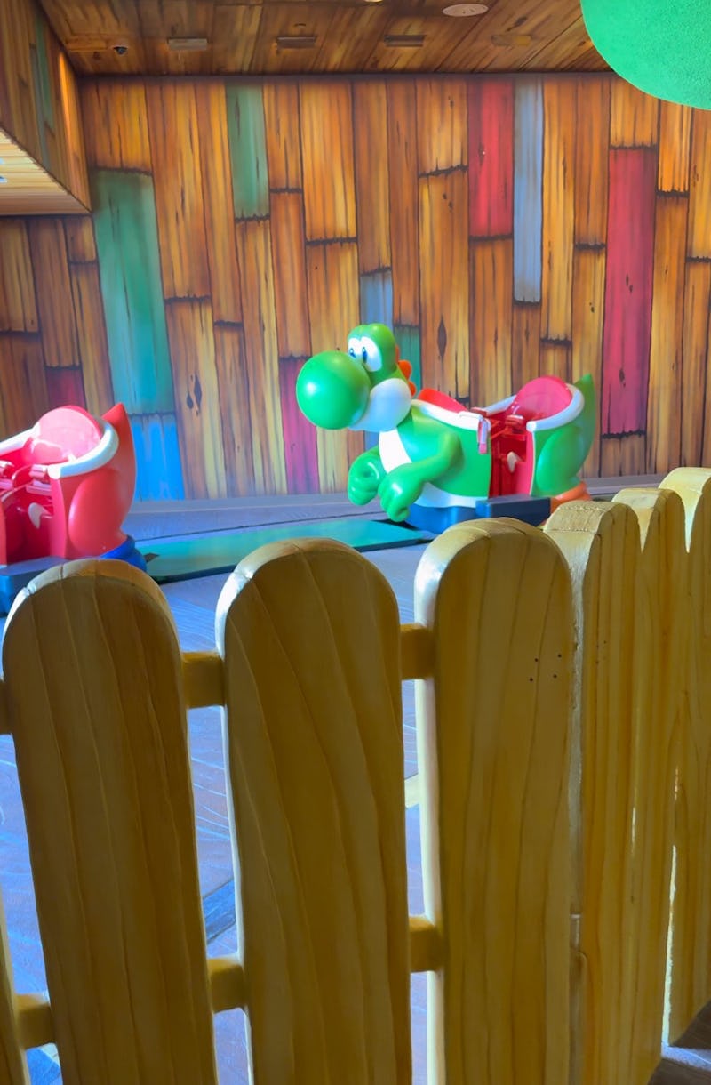 yoshi 2 Yoshi's Adventure ride at Epic Universe