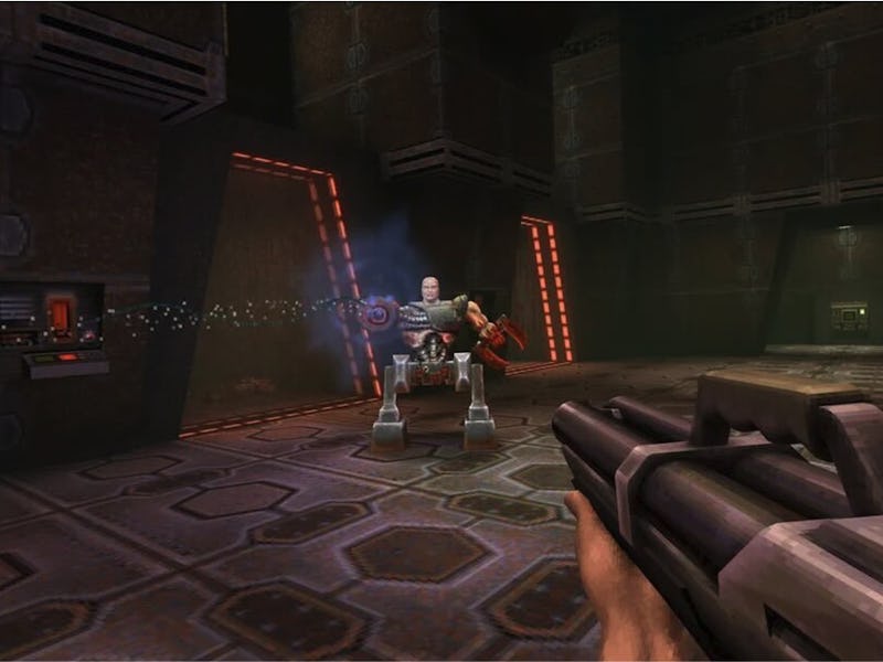 screenshot from Microsoft Copilot Quake 2 demo