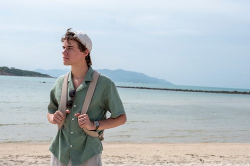 Lochlan on The White Lotus. Photo via HBO