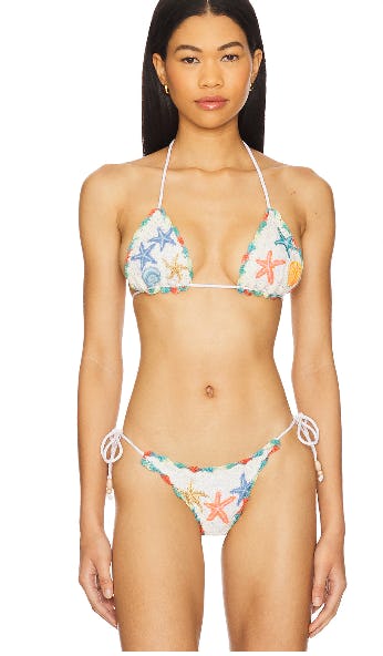 It&rsquo;s Now Cool Crochet Triangle Top