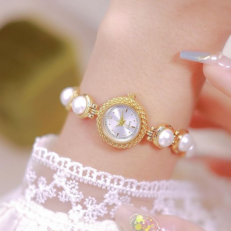 ADSBIAOYE Pearl Watch