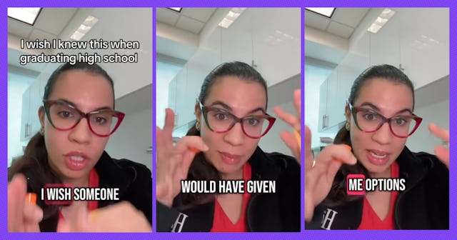 Nathalie Marie Marichal shared the question parents should be asking high school seniors.
