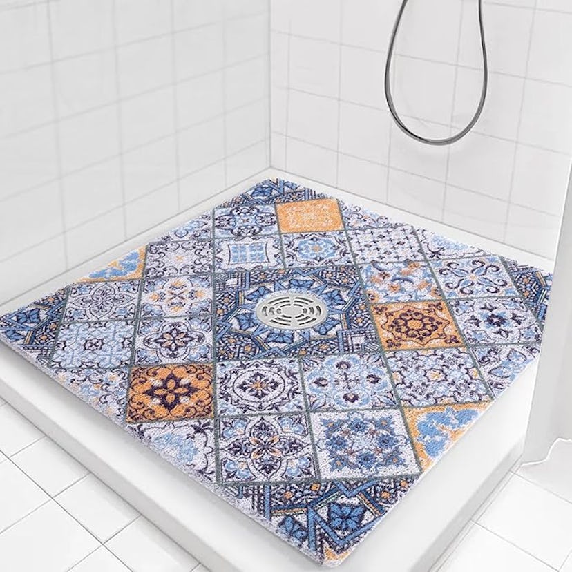 HOMBYS Square Shower Mat
