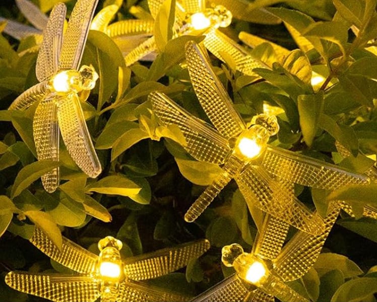 ASFSKY Dragonfly Solar String Lights