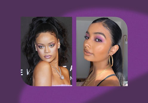 Plum eyeshadow is spring's prettiest makeup trend.