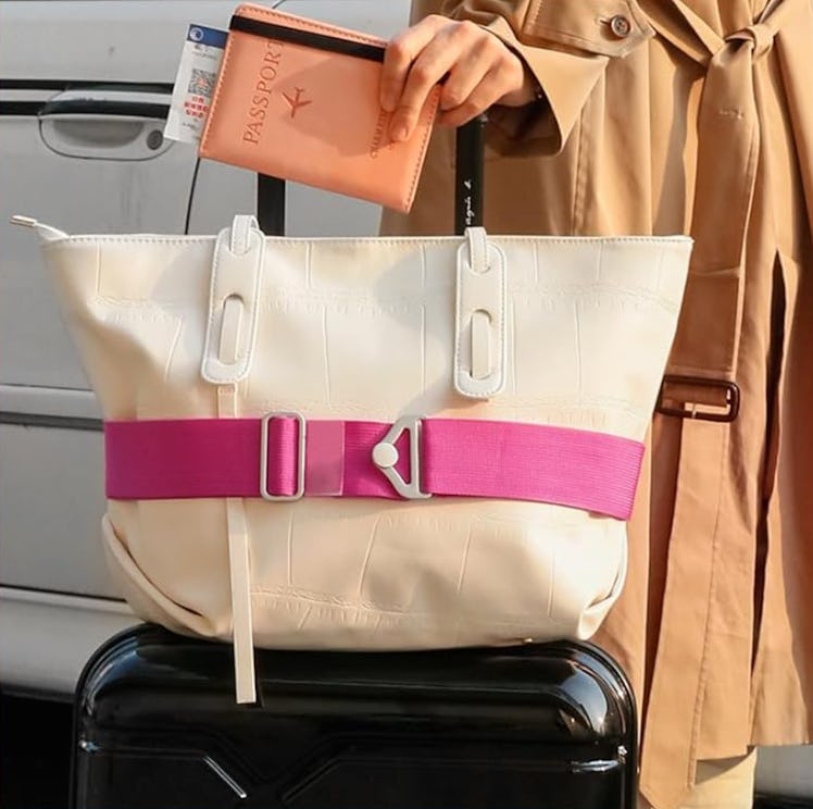 TOOVREN 2-in-1 Travel Belt for Luggage