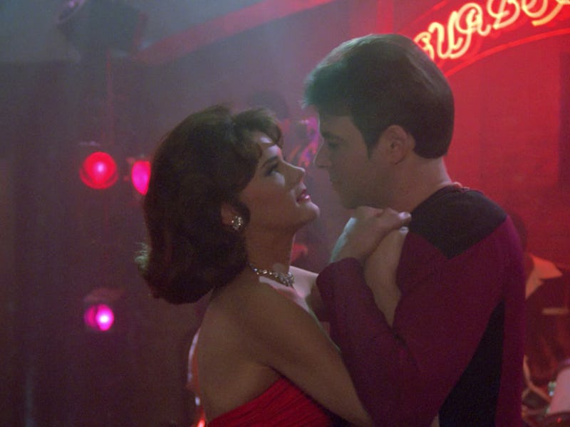 Carolyn McCormick and Jonathan Frakes in 'Star Trek: The Next Generation.'