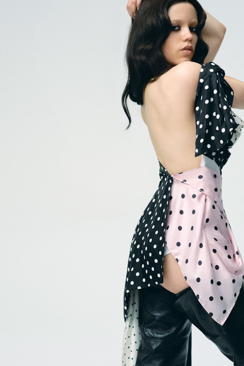 Jenna Ortega exposed her underwear in The Cut’s April/May 2025 issue.