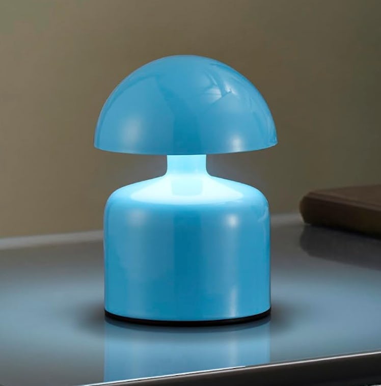 SAIWEYA Modern Mushroom Small Table Lamp