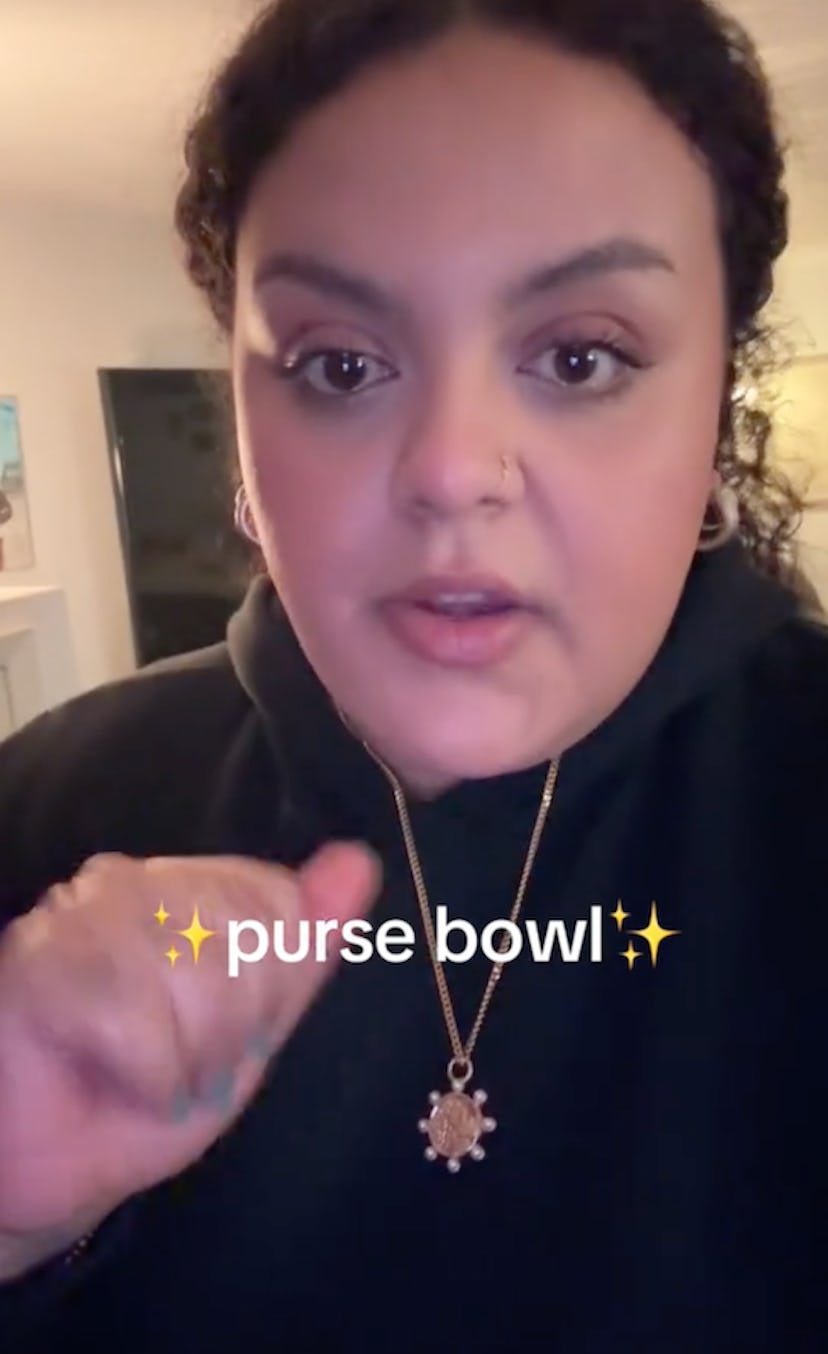 Purse bowl.
