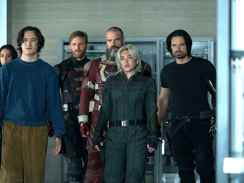 Ghost (Hannah John-Kamen), Bob (Lewis Pullman), John Walker (Wyatt Russell), Alexei Shostakov/Red Gu...