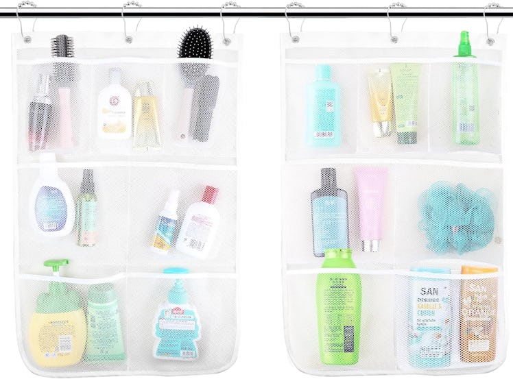 Armuzui Hanging Mesh Shower Caddy (2-Pack) 