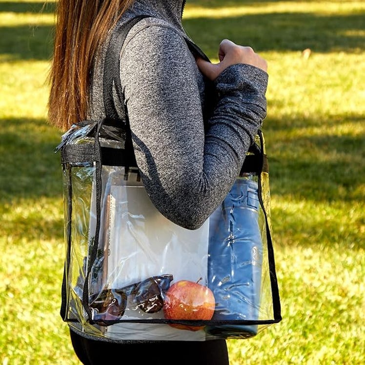 Juvale Clear Stadium-Approved Bags (2-Pack)