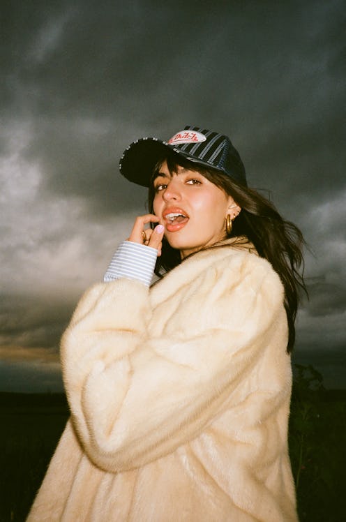 Rebecca Black's beauty routine is all about comfort.