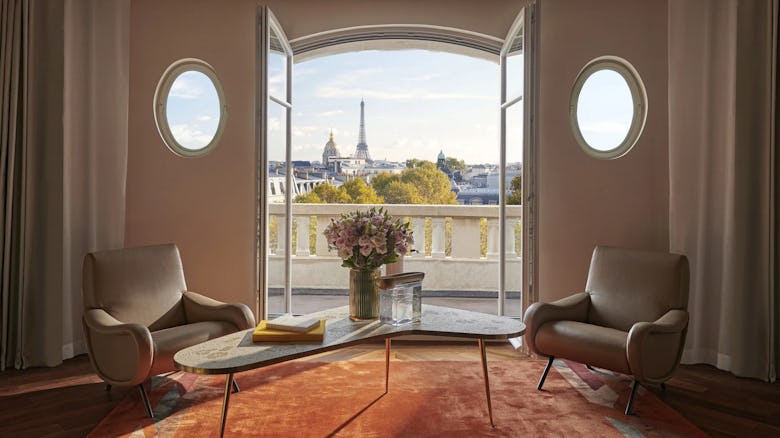 A room at the Mandarin Oriental Lutetia