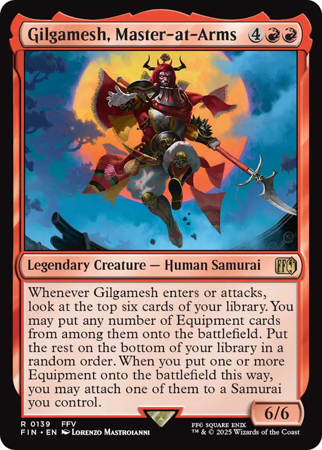 final fantasy mtg equipment cards MTGFINAL FANTASY is Filled to the Brim With Powerful Cards and Plenty of Nostalgia