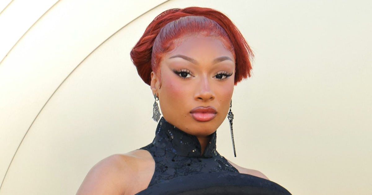 Megan Thee Stallion Flaunted Major Underboob In A Risque LBD