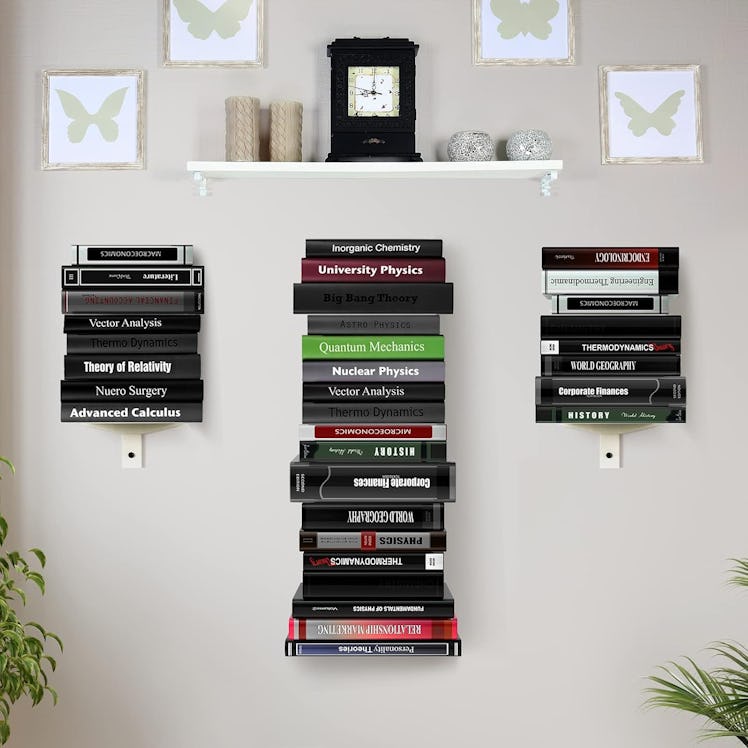 ART-GIFTREE Floating Book Shelves  (Set of 2)