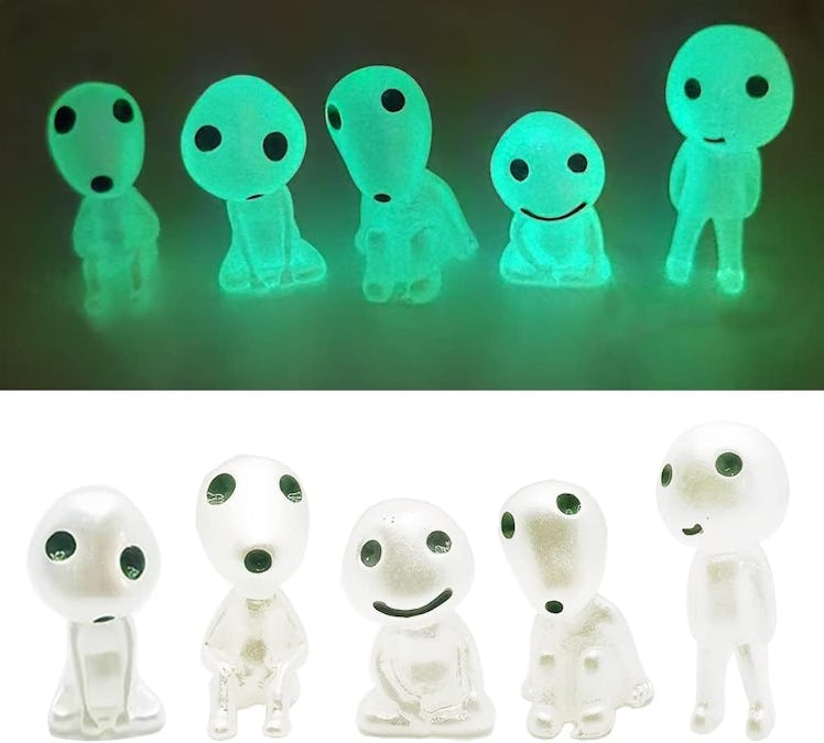 Ponjowl Luminous Potted Plant Figurines (5 Pieces)