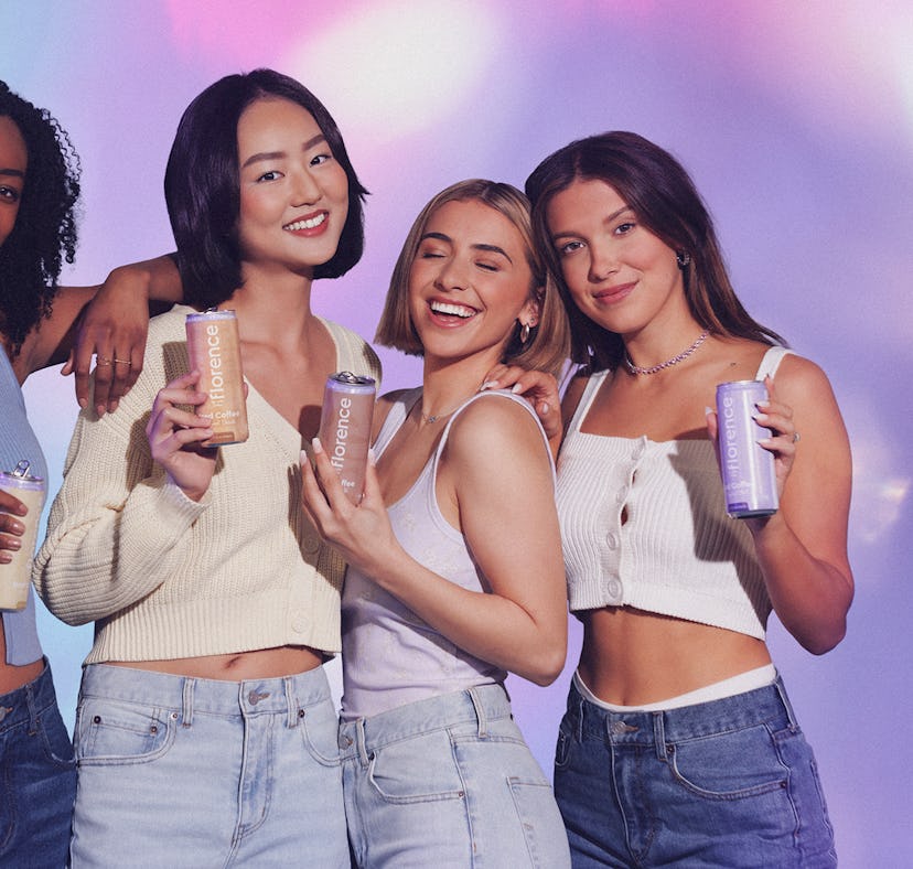 I tried Millie Bobby Brown's Florence by Mills canned coffees.