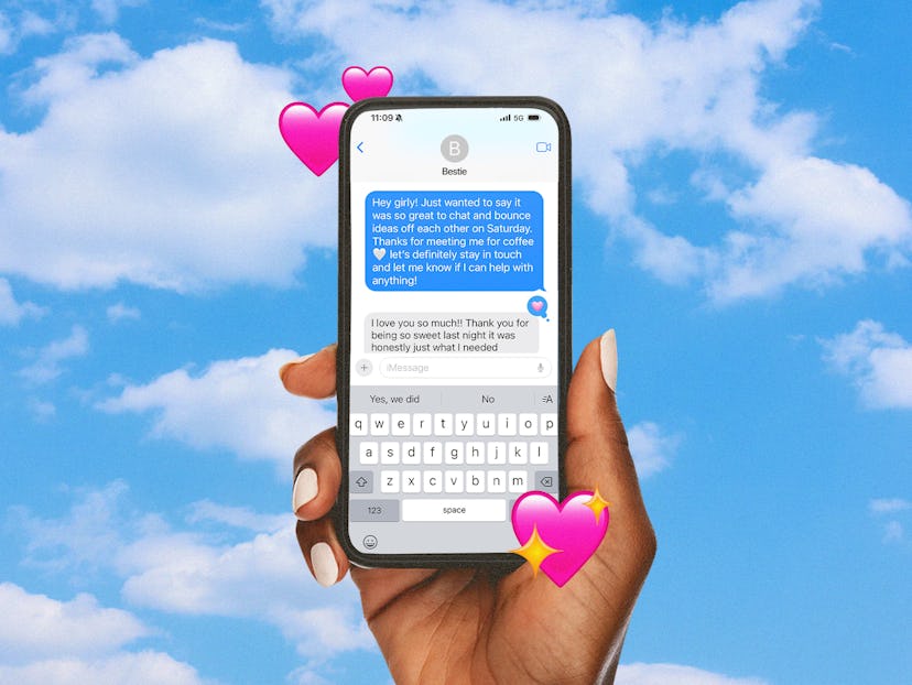 The text you send your friends after hanging out with them reveals a lot.