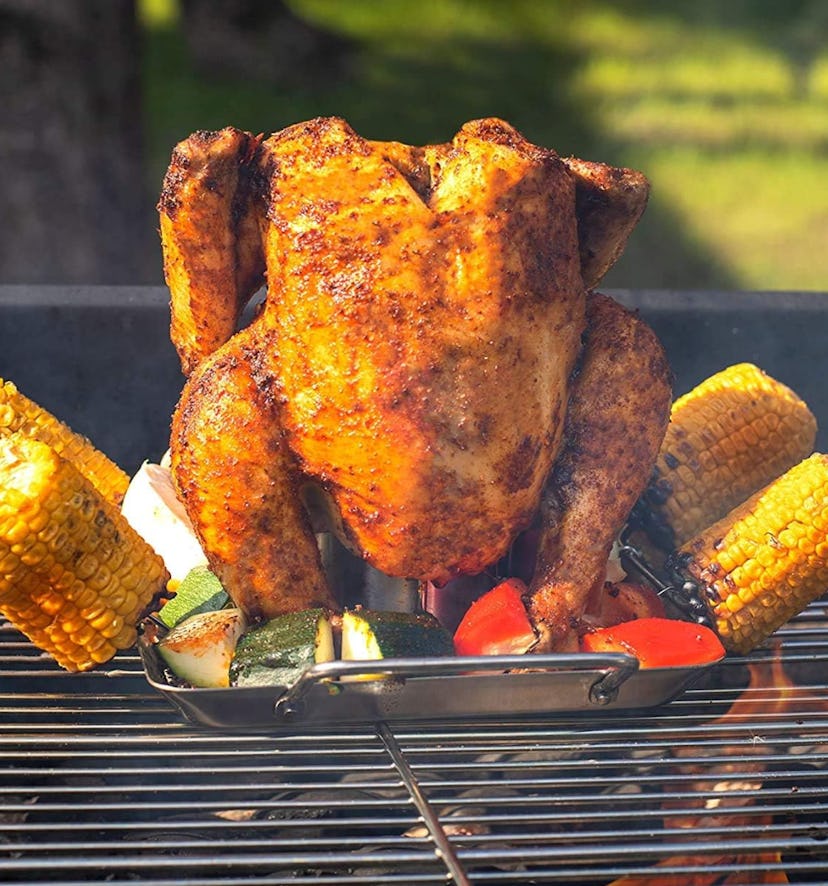 MOUNTAIN GRILLERS Beer Can Chicken Roaster Stand