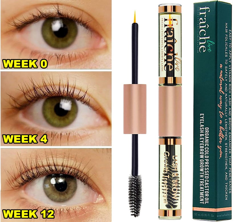 Live Fraiche USDA Organic Castor Oil Lash Serum