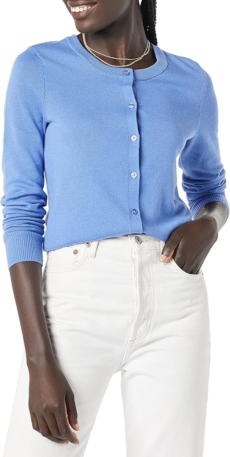 Amazon Essentials Crewneck Cardigan 