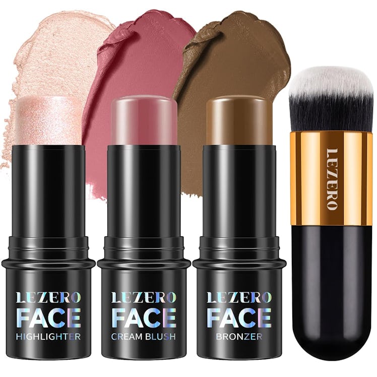 Lezero Contour Stick Makeup Kit (3-Pieces)