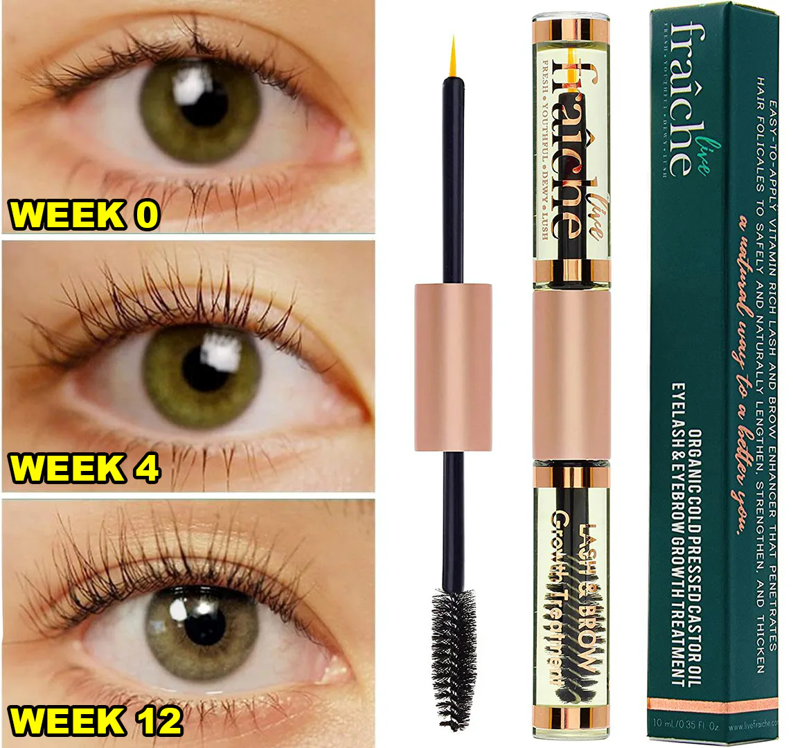Live Fraiche Castor Oil For Eyelashes and Eyebrows