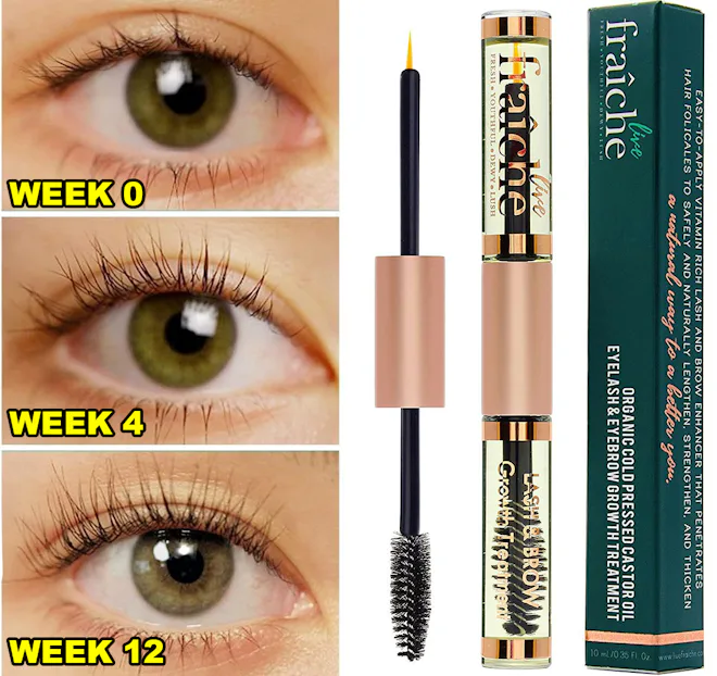 Live Fraiche Castor Oil For Eyelashes and Eyebrows