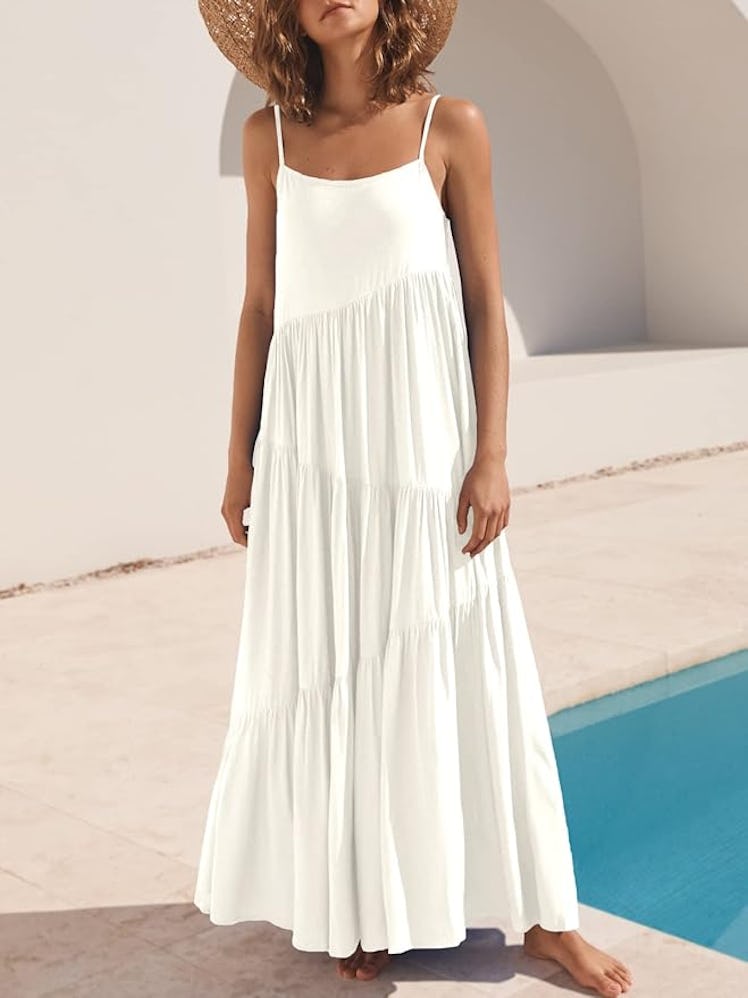 ANRABESS Loose Sleeveless Sundress