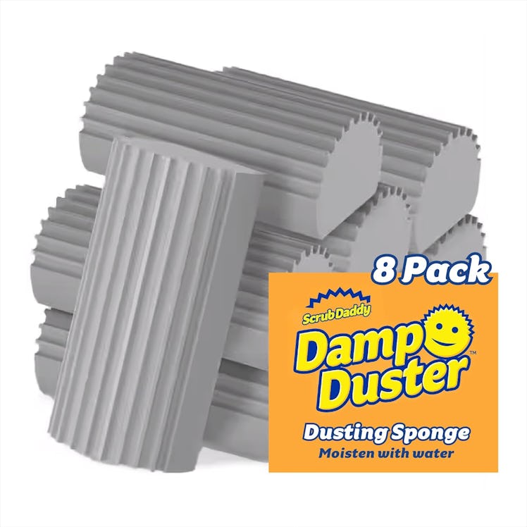 Scrub Daddy Damp Duster Dusting Sponges (8-Pack)