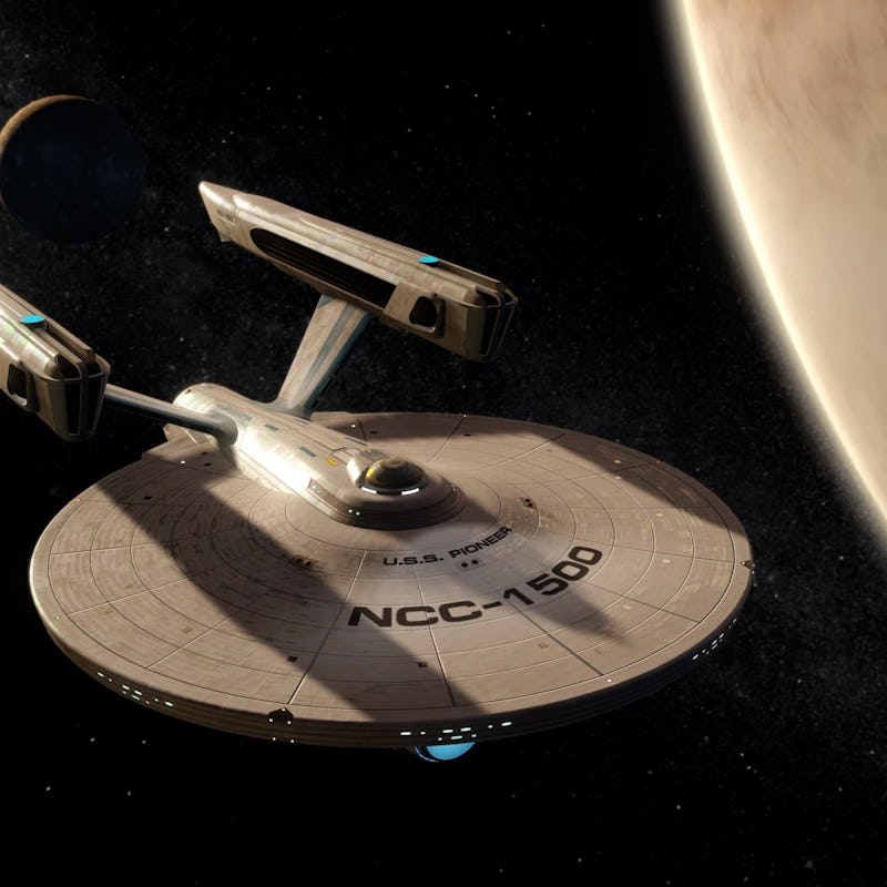 The USS Pioneer in 'Star Trek Online.'