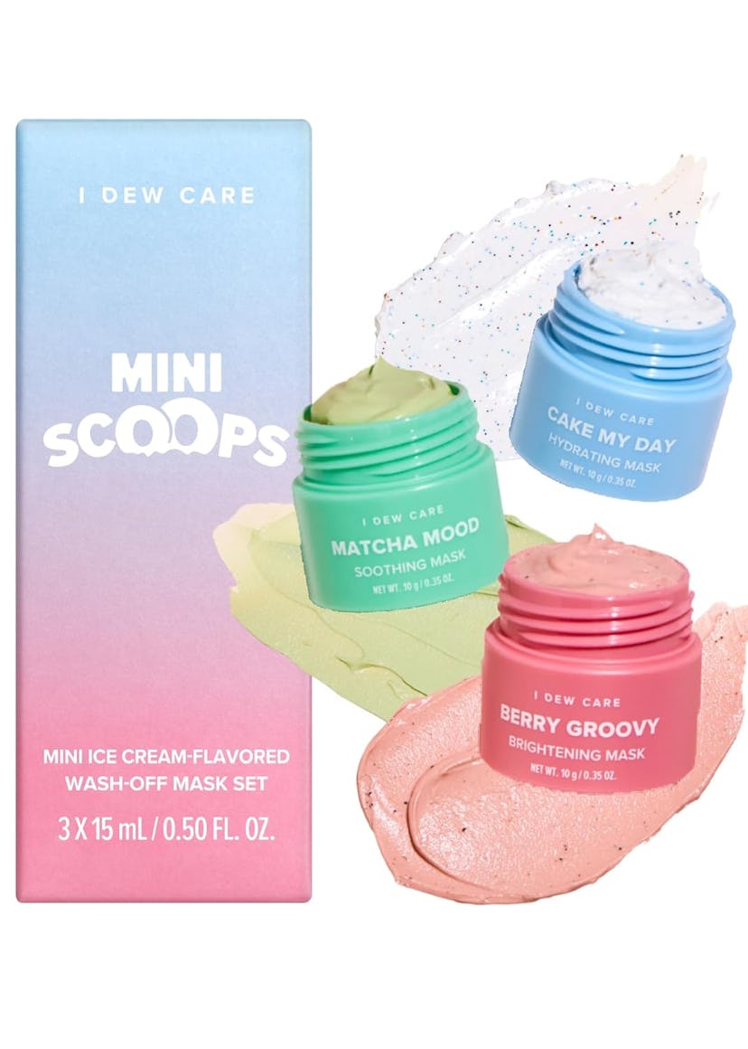 I DEW CARE Wash Off Face Mask Gift Set (3-Pack)