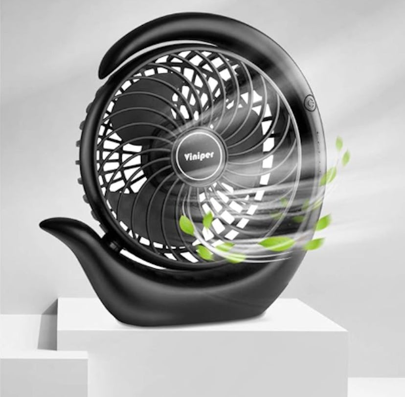 Viniper Battery-Operated Desk Fan