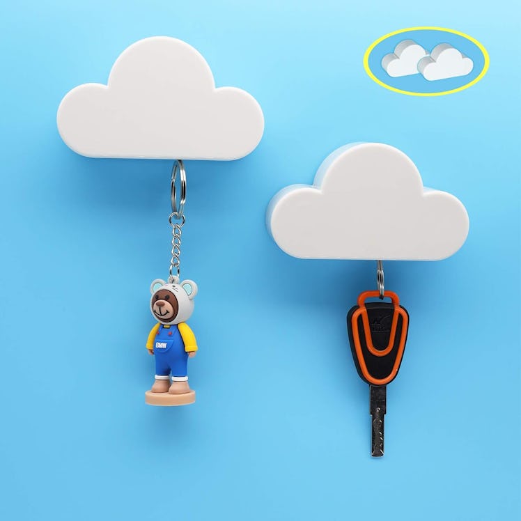 Meyerascal Cloud Magnetic Key Holder (2-Pack)