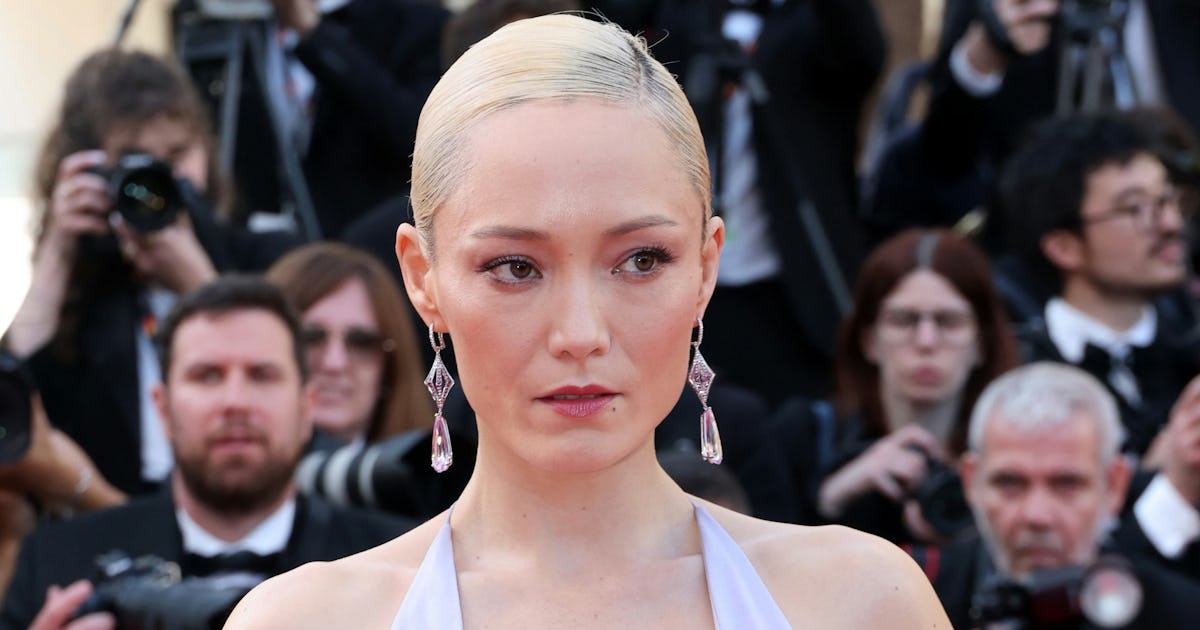 Pom Klementieff’s Plunging Cannes Dress Is Nearly Falling Off Her Body Pom Klementieff’s Plunging Cannes Dress Is Nearly Falling Off Her Body