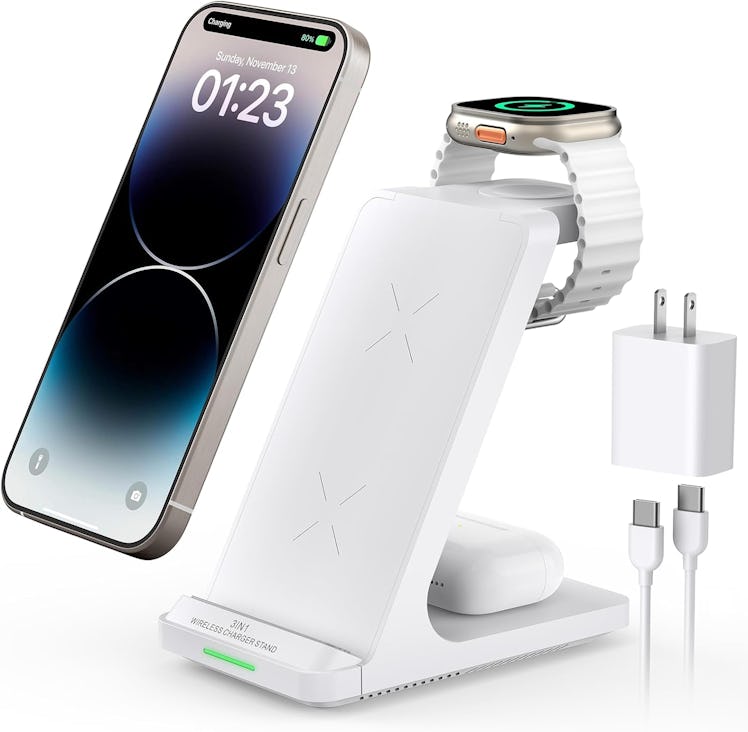 AUKUSE 3-in-1 Wireless Charging Station