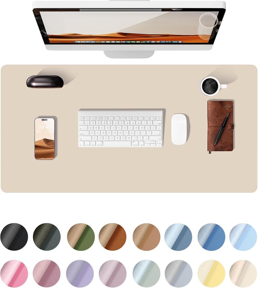 YSAGi Leather Desk Pad
