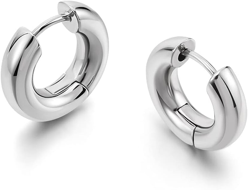 FAMARINE Chunky Thick Hoops