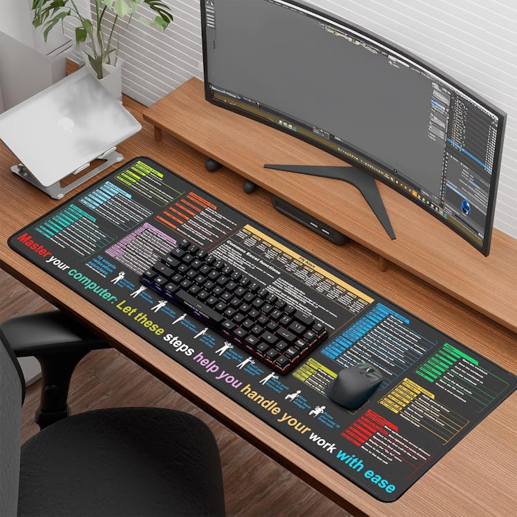 Mirspt Excel Cheat Sheet Mouse Pad