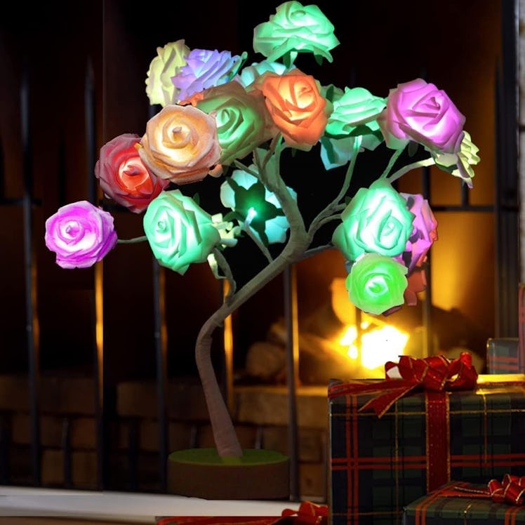 COLORLIFE Flower Tree Lamp 