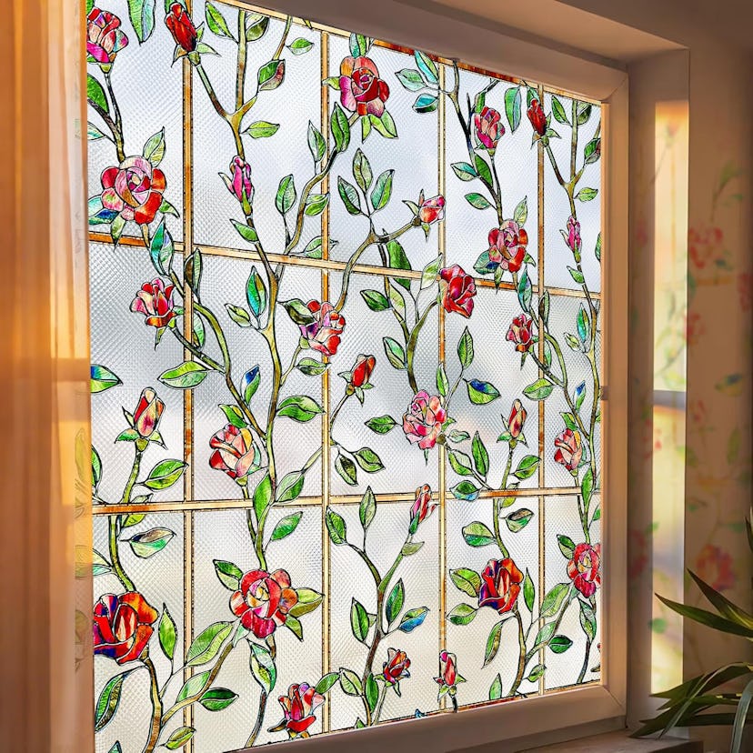 Windimiley Stained Glass Window Film 