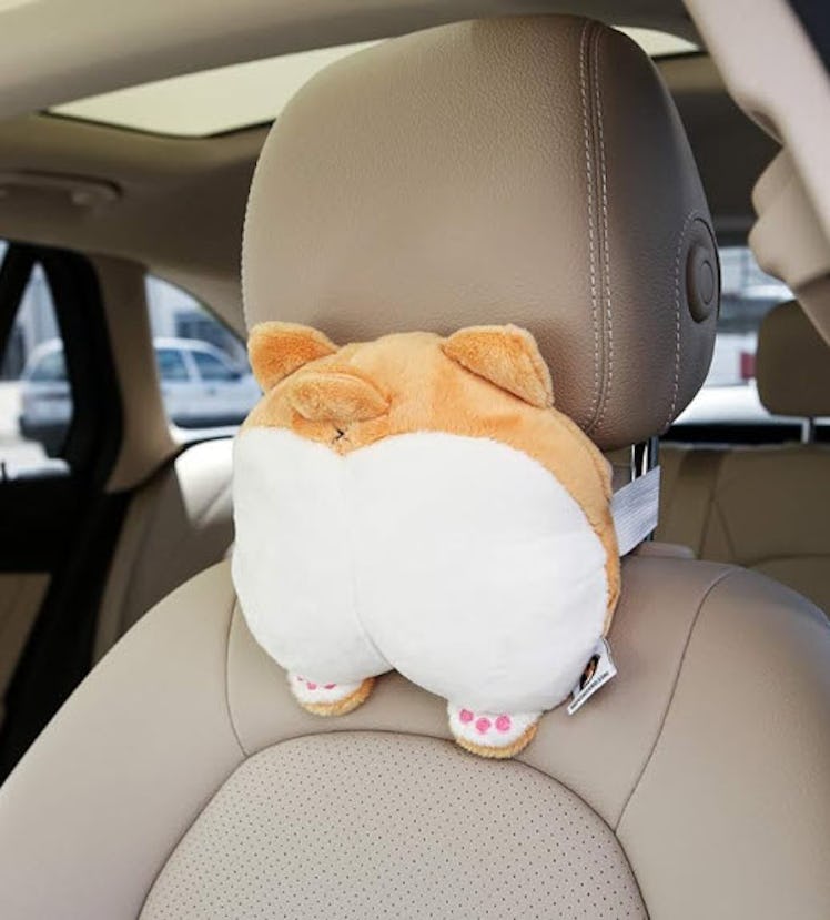 Nayothecorgi Corgi Butt Car Neck Pillow 